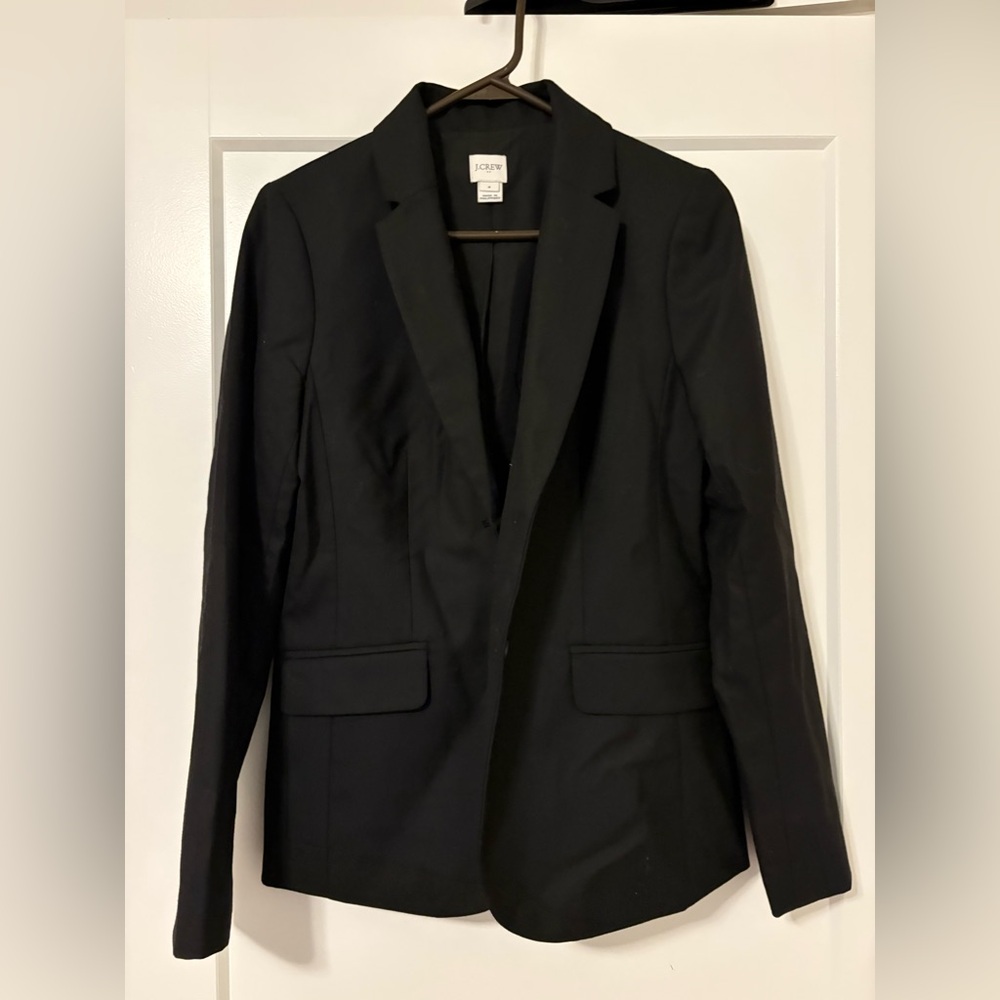J. Crew Classic Black Blazer